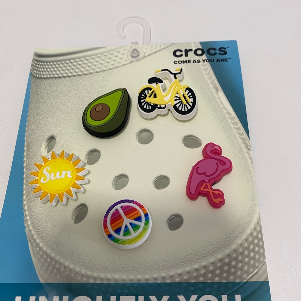 Crocs Jibbitz 5-Pack Trendy Shoe Charms | Jibbitz